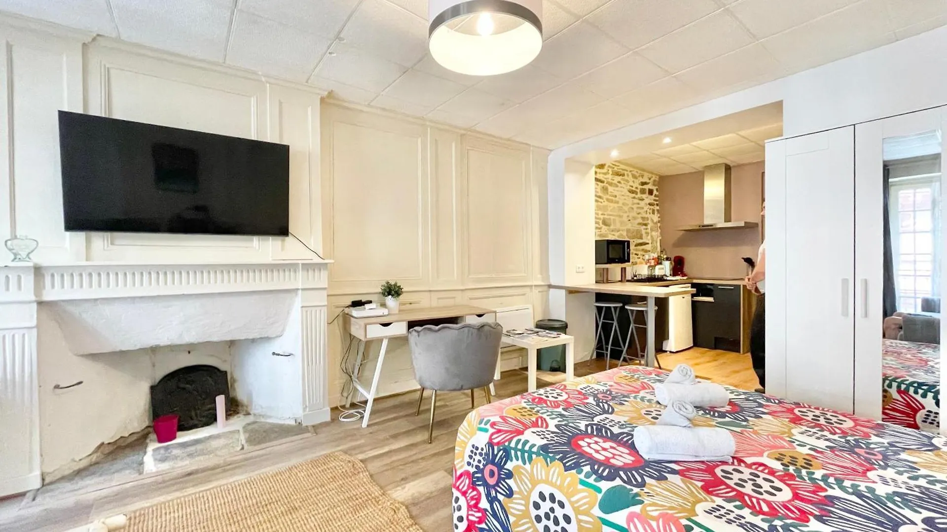 Le Kereon - Coeur Du Centre Historique, Rues Pietonnes ! Apartment Quimper 0*,  France